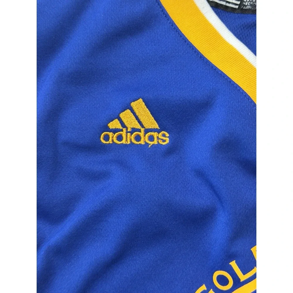 Adidas Golden State Warriors Stephen Curry 30 Swingman NBA Jersey Blue Mens XL